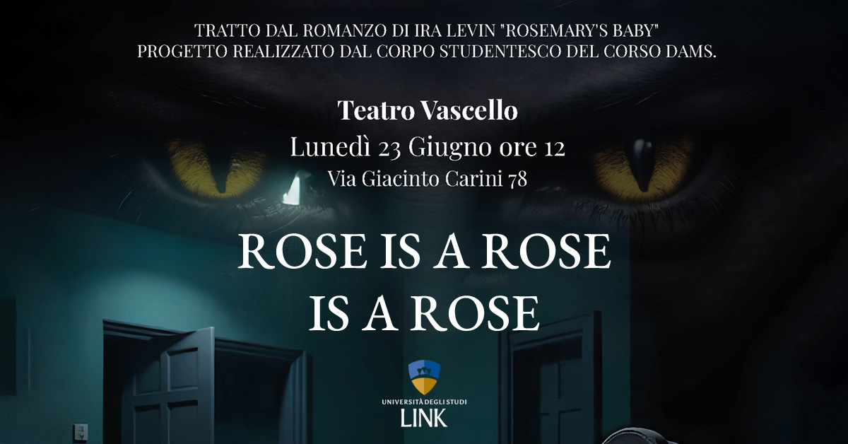 Rose is a Rose is a Rose