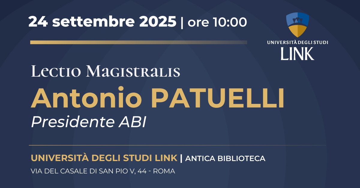 Lectio Magistralis Antonio Patuelli