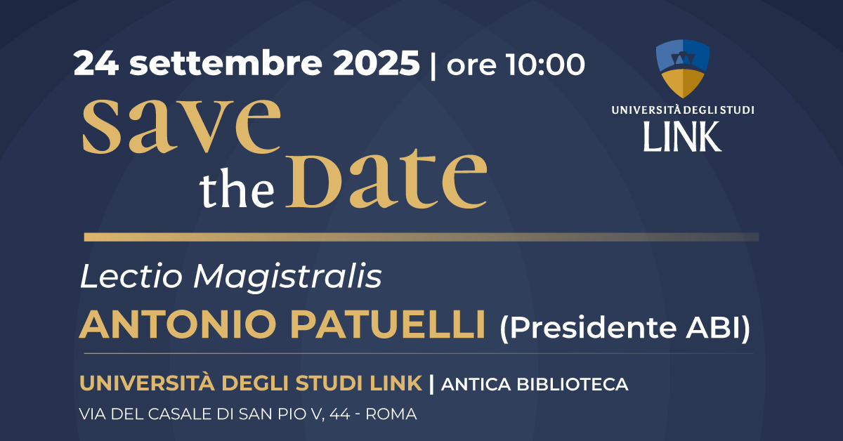 Lectio Magistralis Antonio Patuelli