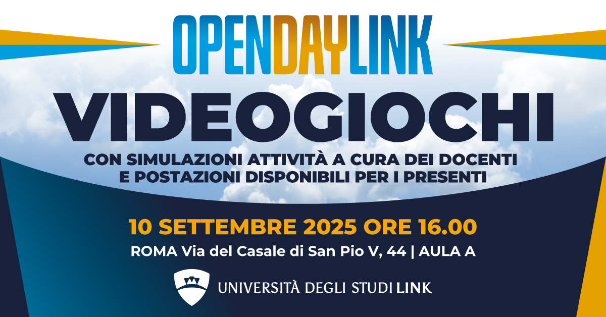 Open Day Link - Videogiochi