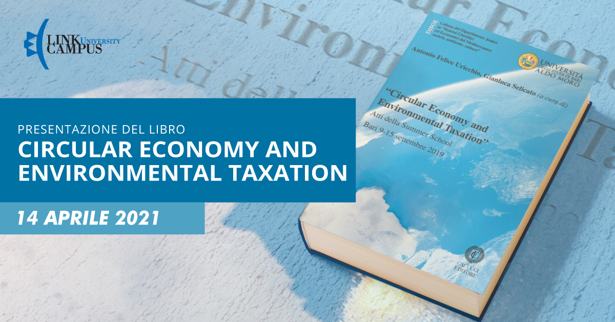 Presentazione del libro “Circular economy and environmental taxation”