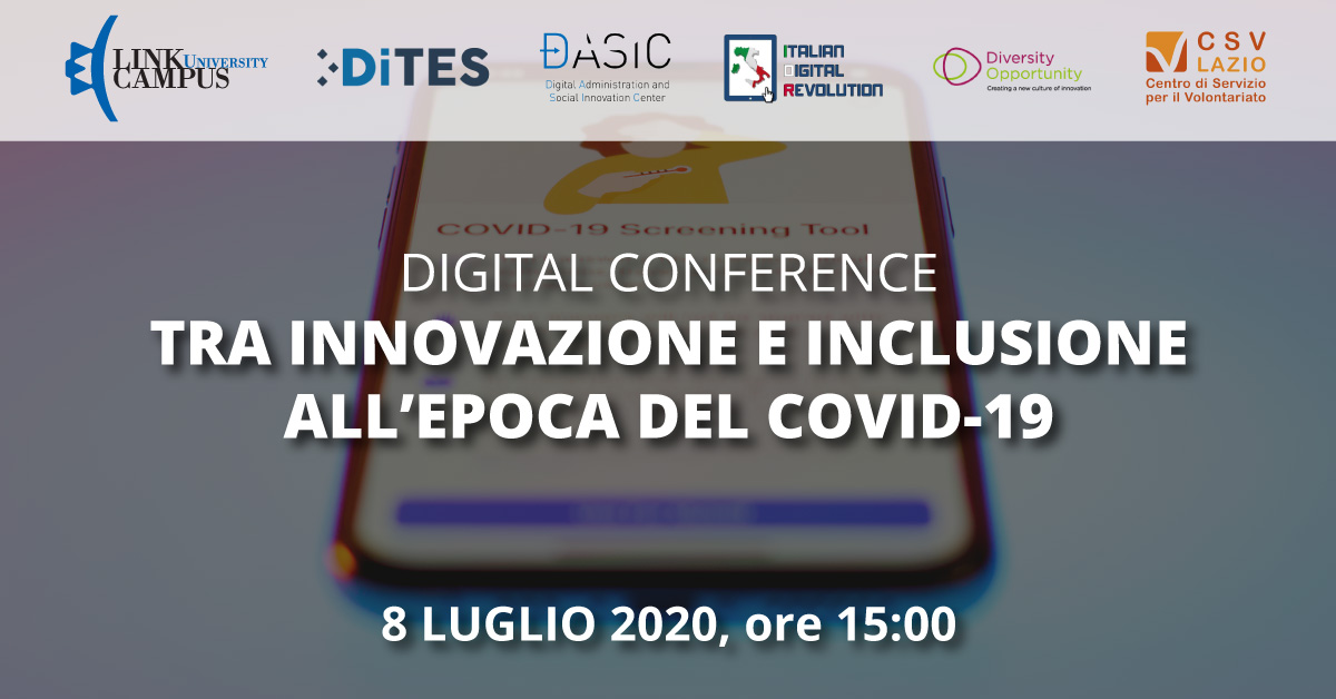 Tra innovazione e inclusione all’epoca del covid-19