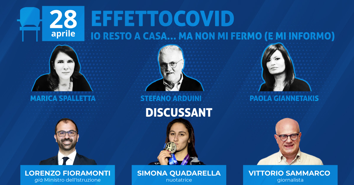 #EFFETTOCOVID Il 28 aprile il secondo digital talk di #PROTEOBRAINS2020