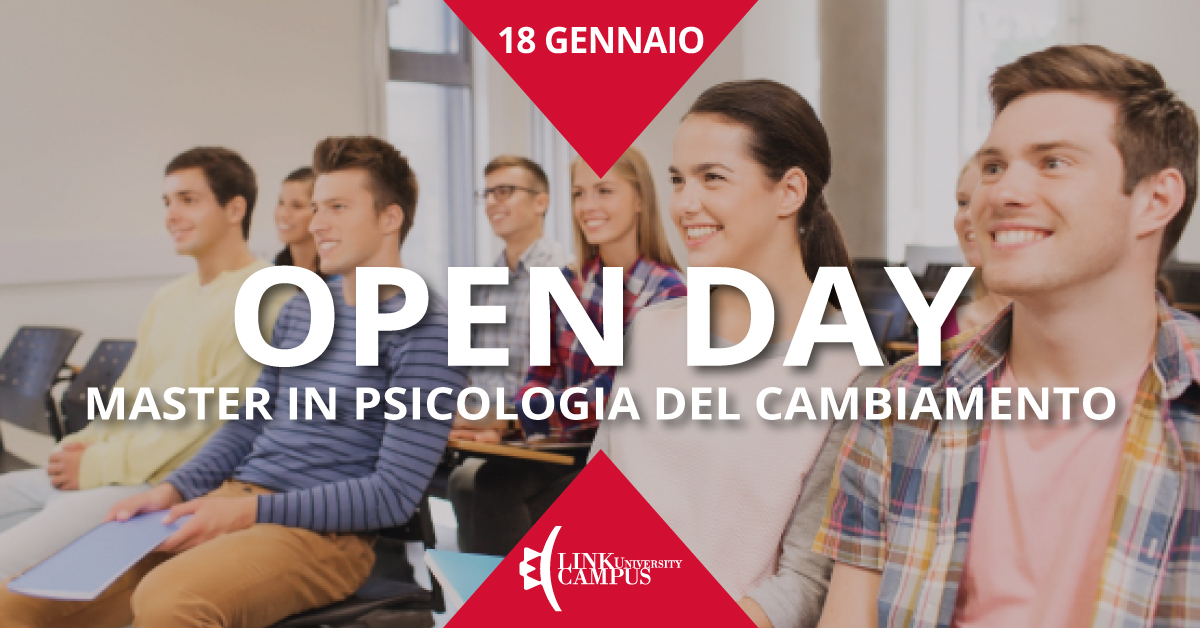 Open Day Master in Psicologia del cambiamento