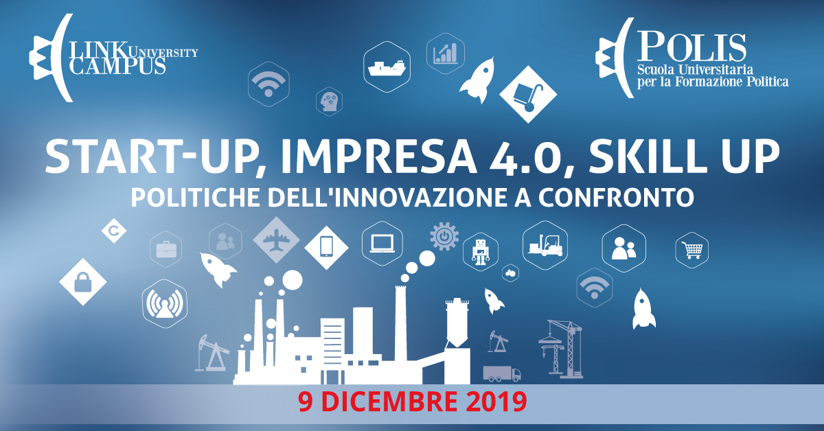 Start-Up, Impresa 4.0, Skill Up