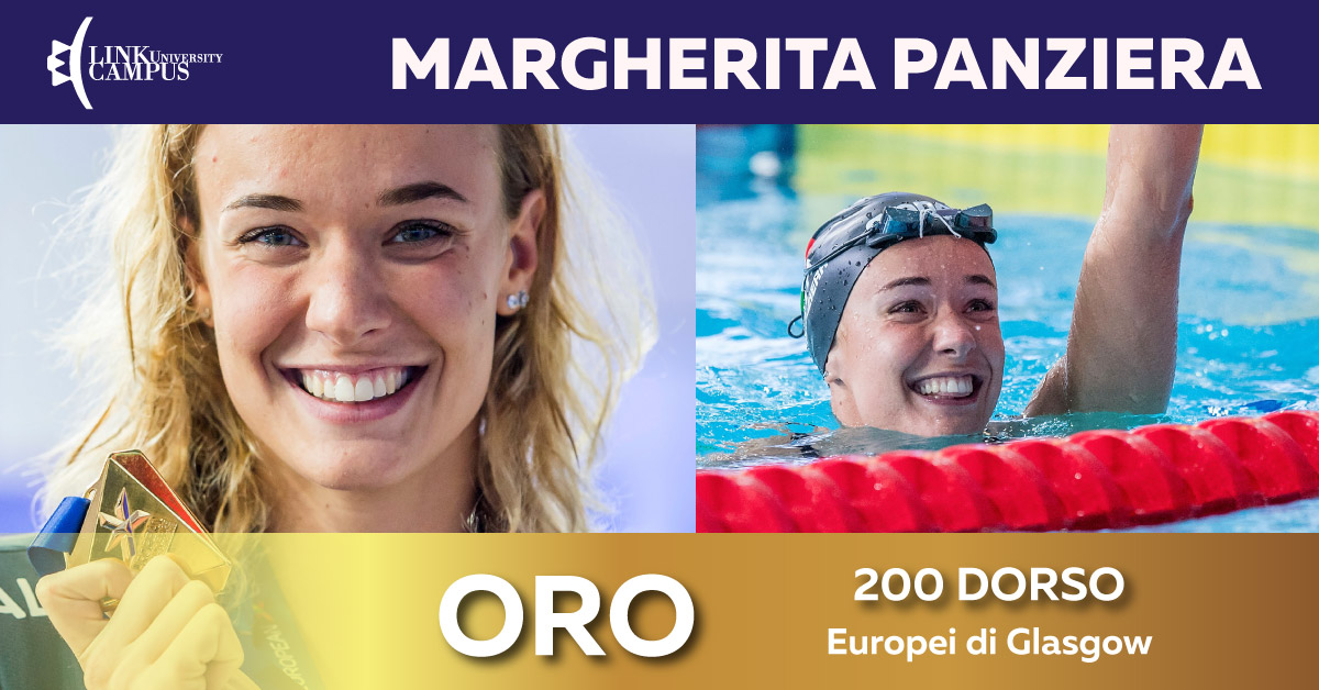Margherita Panziera vince l’oro agli europei di nuoto di Glasgow 2018