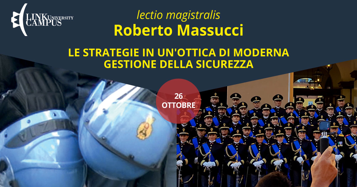 Lectio Magistralis di Roberto Massucci