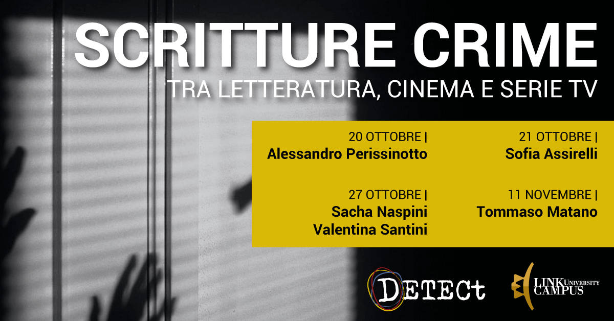 SCRITTURE CRIME . TRA LETTERATURA, CINEMA E SERIE TV