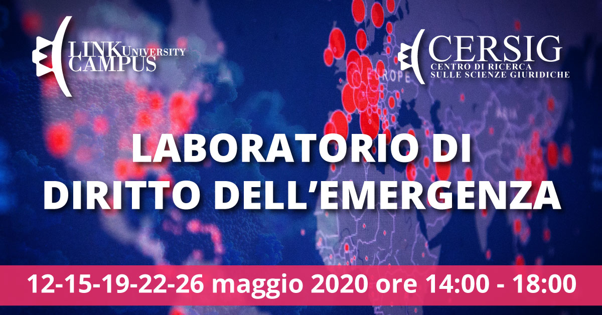 Laboratorio di Diritto dell'emergenza