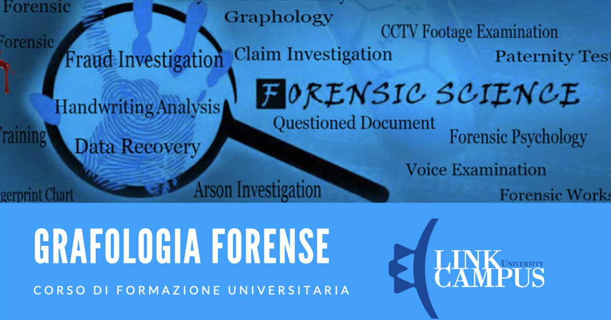 Al via il Corso di Formazione in Grafologia Forense