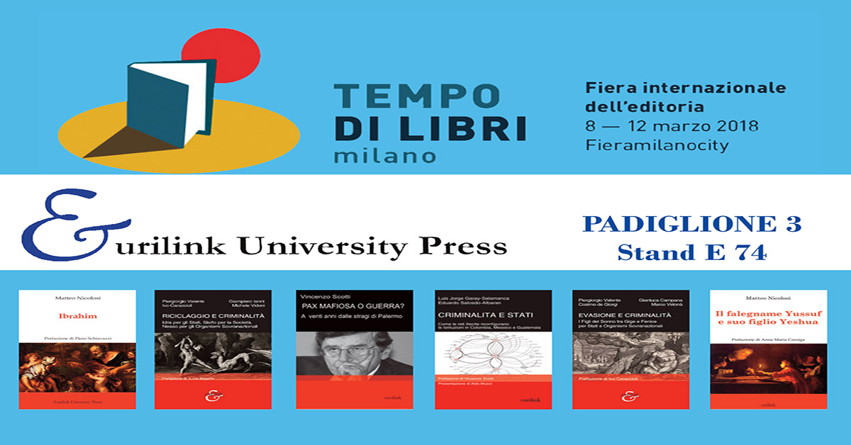 Eurilink University Press a Tempo di libri, la Fiera internazionale dell'editoria