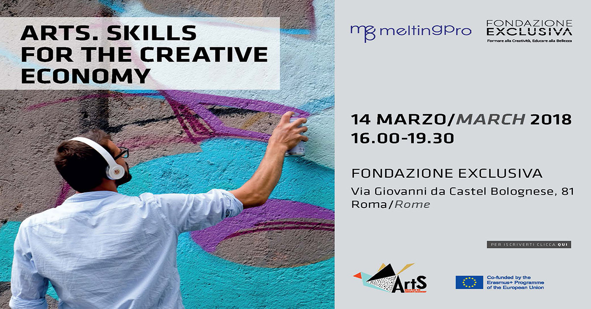 ARTS. SKILLS FOR THE CREATIVE ECONOMY.