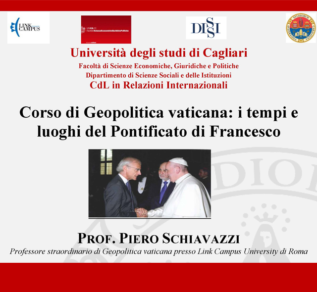Corso di Geopolitica vaticana: i tempi e luoghi del Pontificato di Francesco