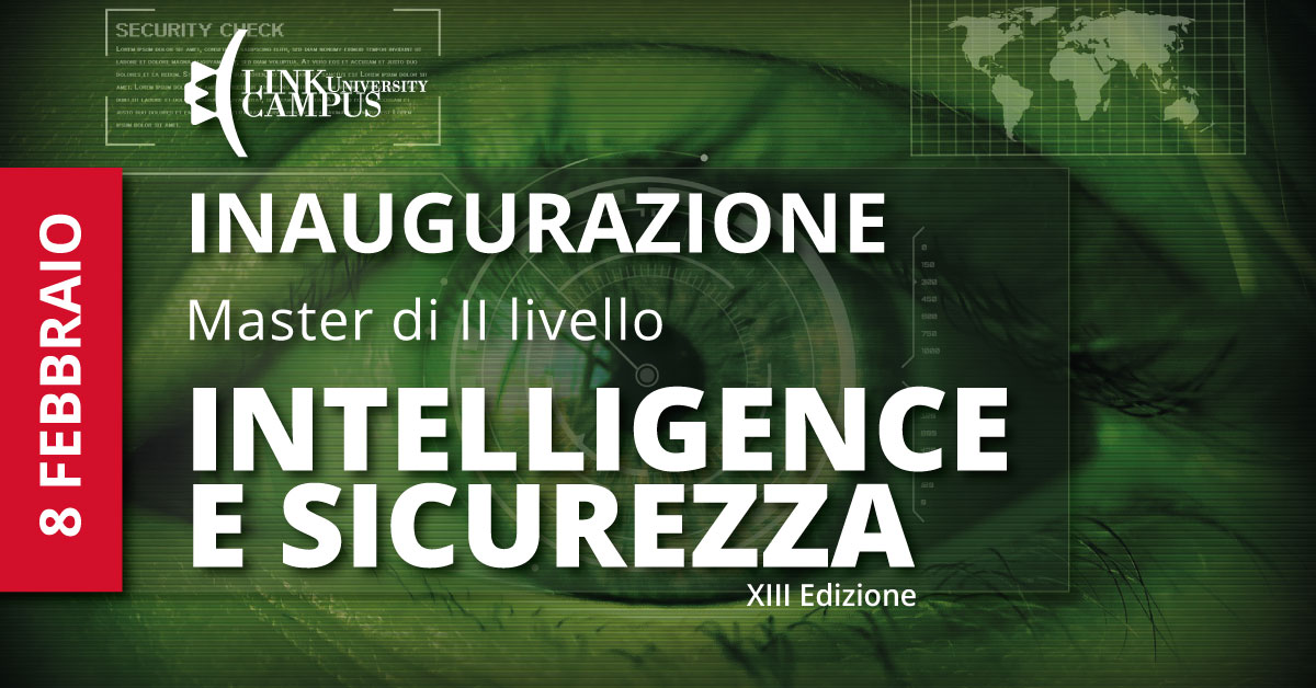 Inaugurazione Master Intelligence e Sicurezza