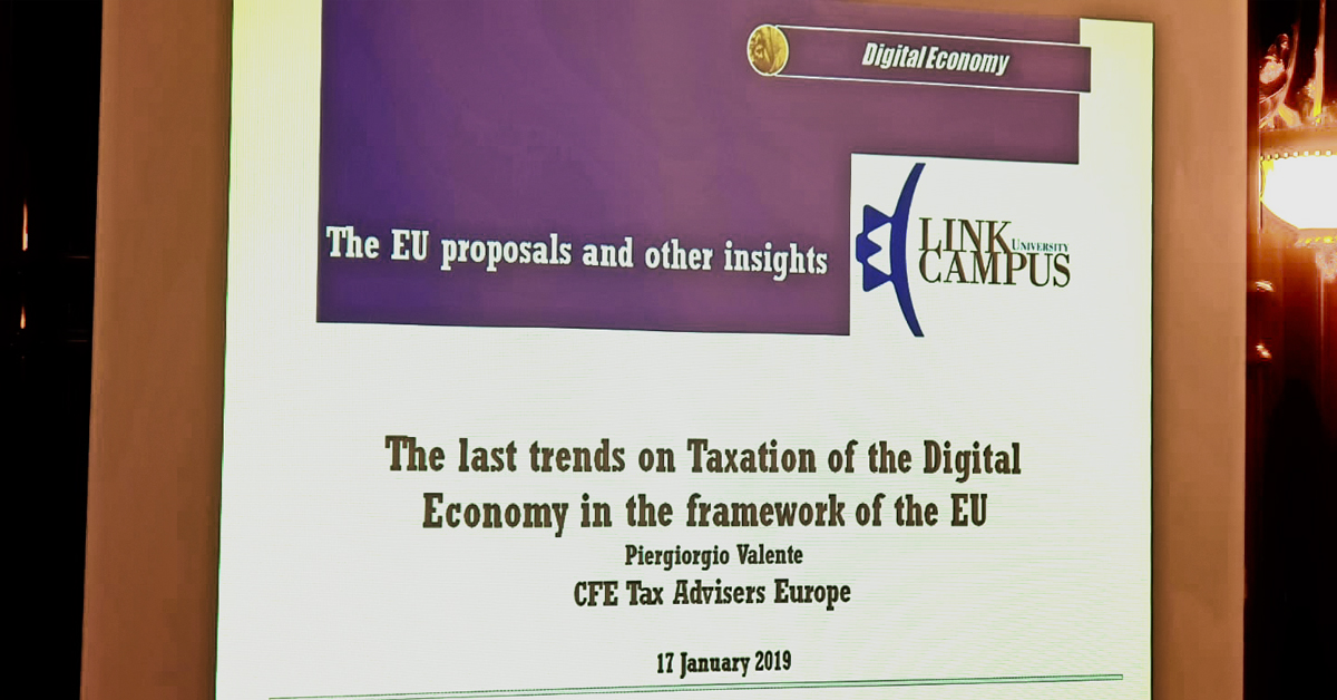 “International Tax Cooperation” Congress 2019: Digital Economy, Transfer Pricing and Litigation in Tax Matters (MAPs + ADR)